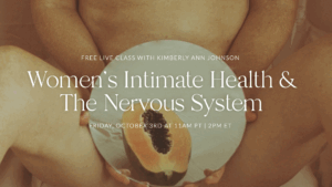 Join this free live class from Kimberly Ann Johnson - Friday, Oct 3.