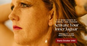 Activate Your Inner Jaguar Sex Edition Sex & the Nervous System with Kimberly Ann Johnson.